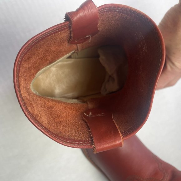 Red Wing Heritage Women's Inez Red Leather Boots size 9.5 - Picture 4 of 11